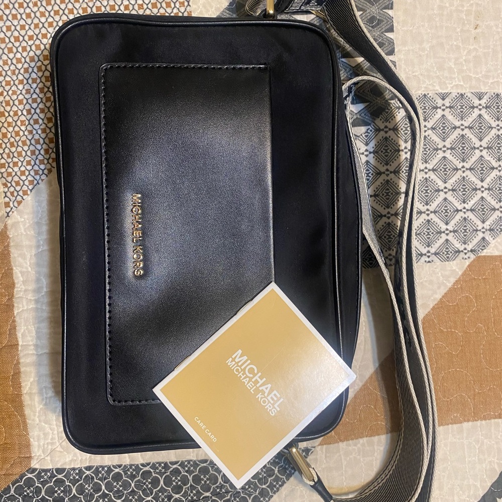 Michael Kors Black Messenger Bag